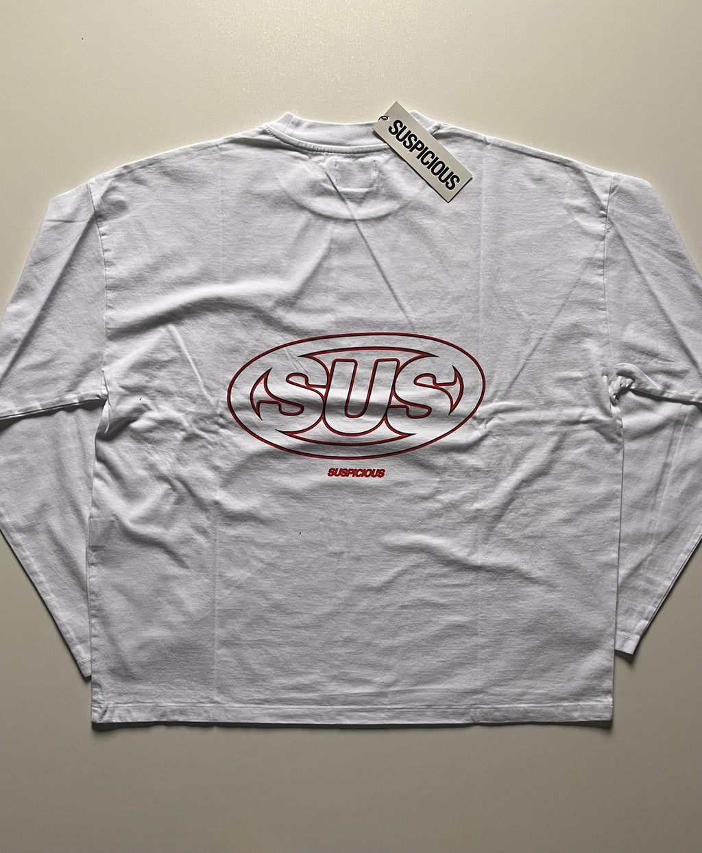 Suspicous Antwerp Longsleeve - White M