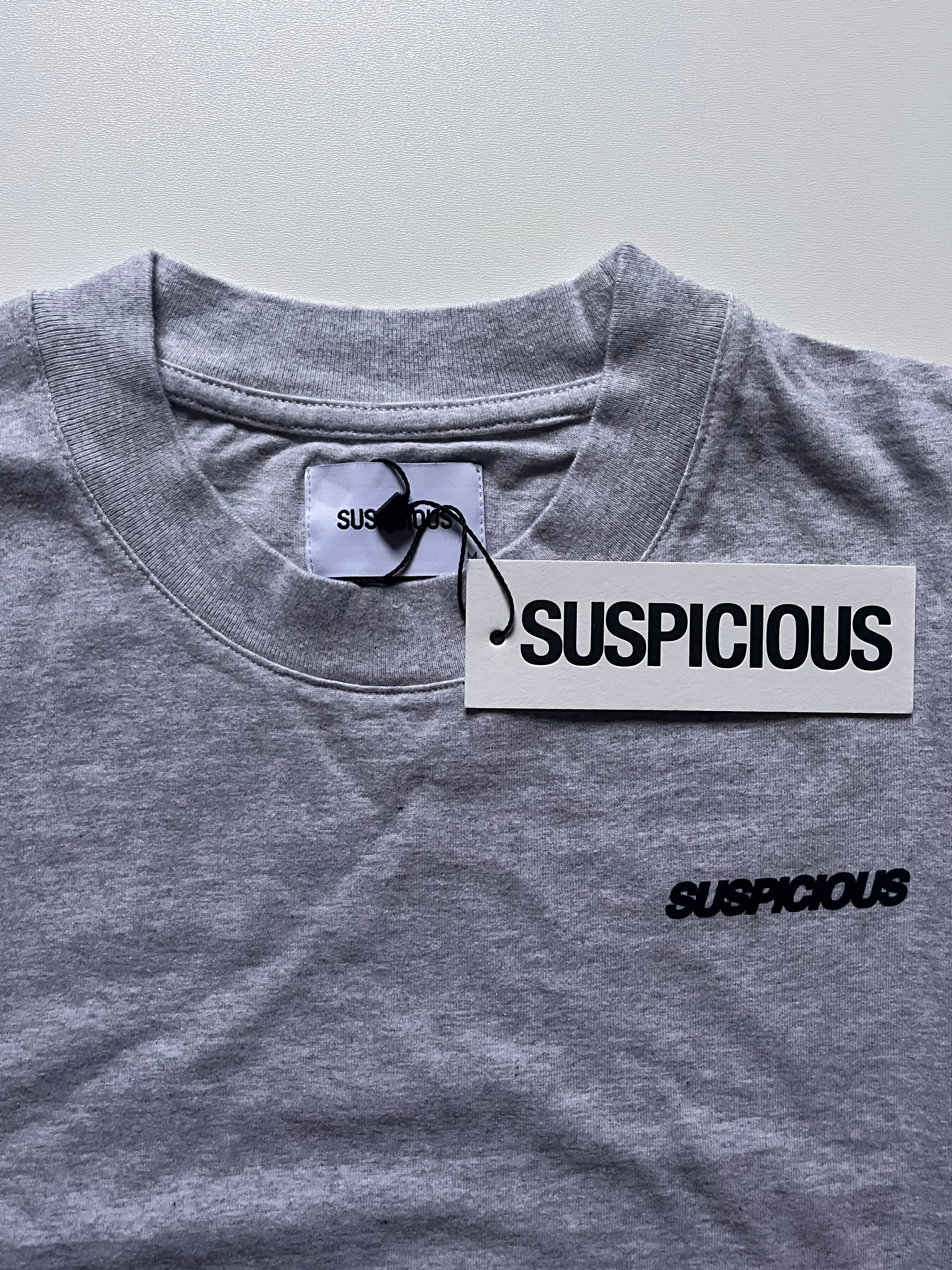 Suspicous Antwerp Longsleeve - Neutral Heather Size M