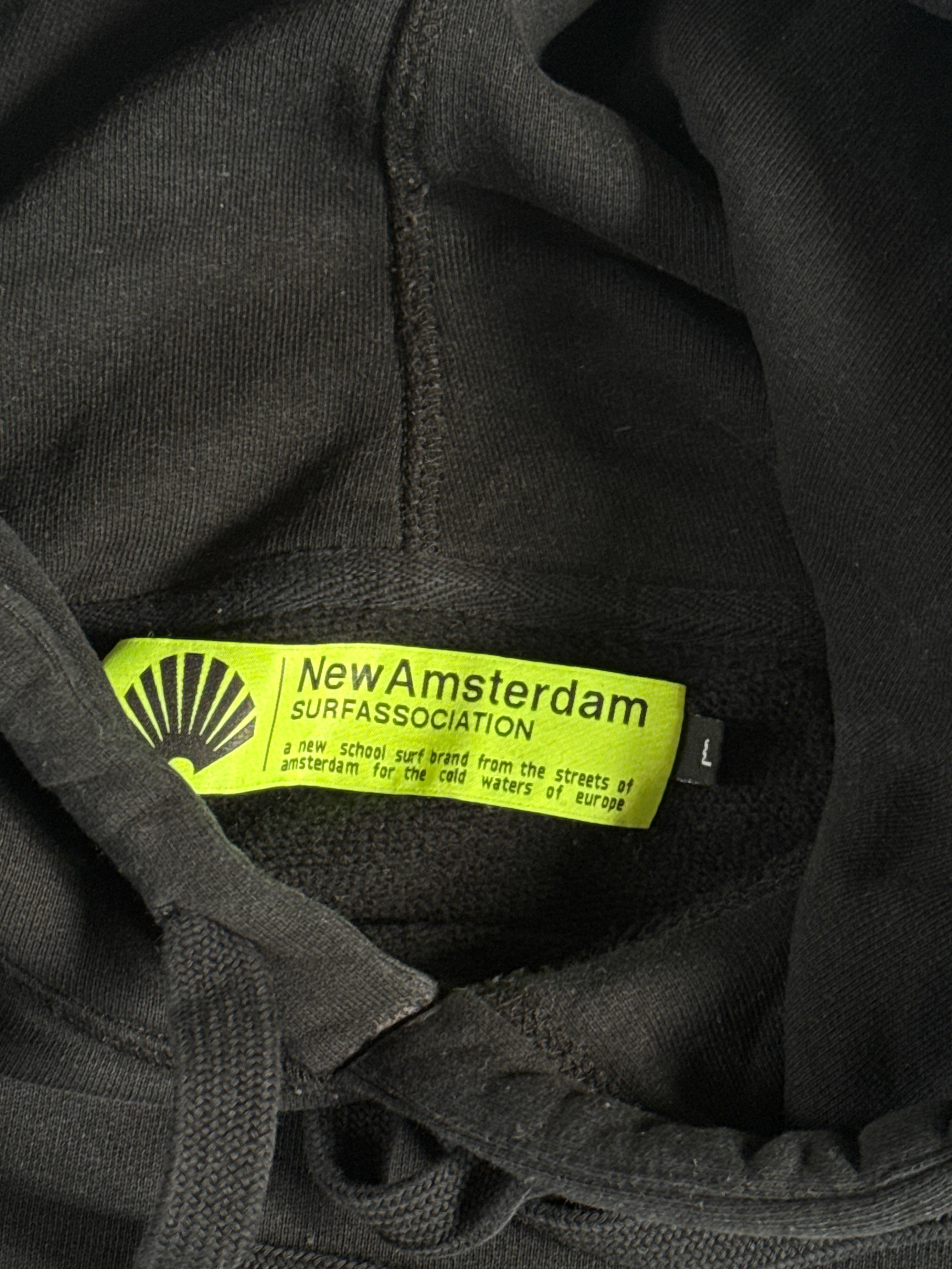 New Amsterdam Surf Association Logo Hoodie L
