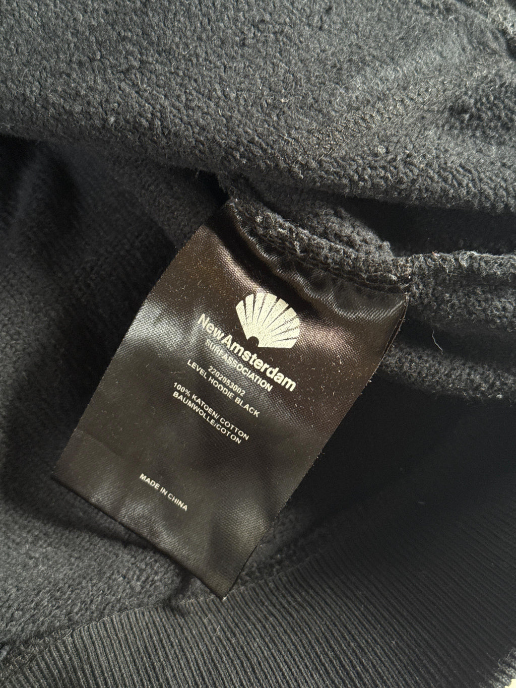 New Amsterdam Surf Association Hoodie with front logo brand M