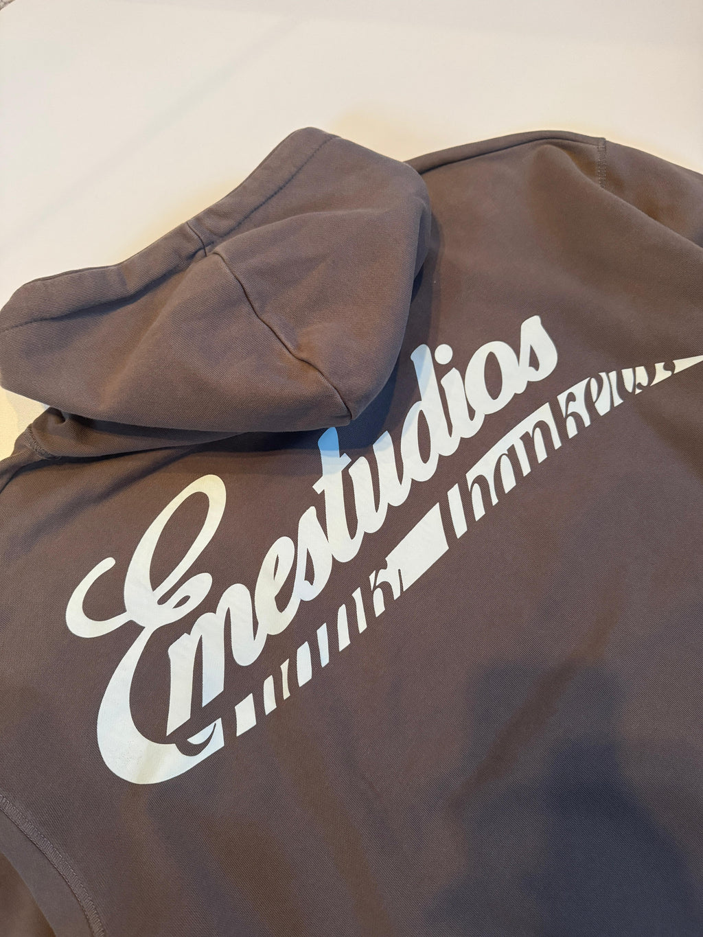 EME Studios hoodie with back print M