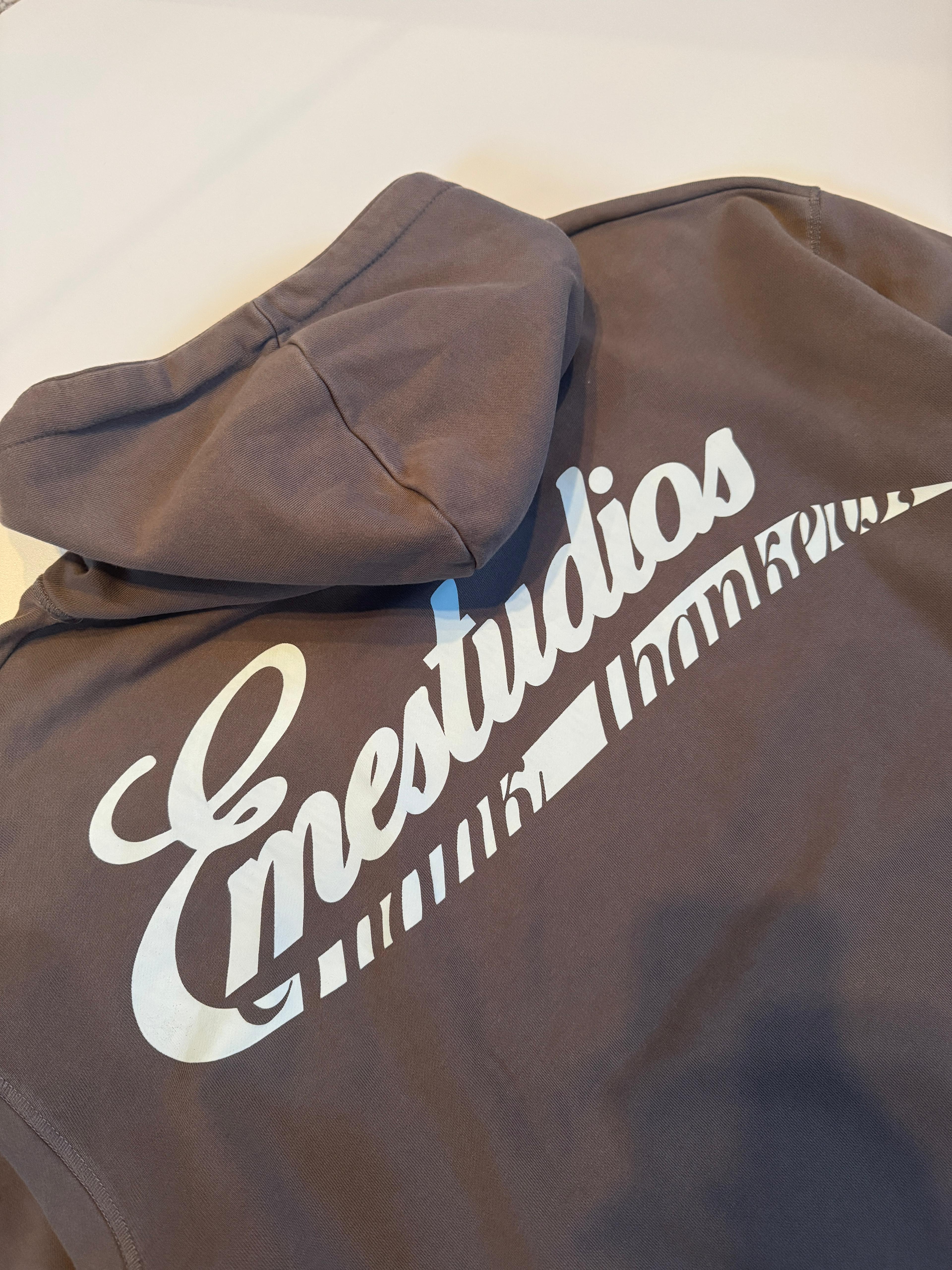 EME Studios hoodie with back print M