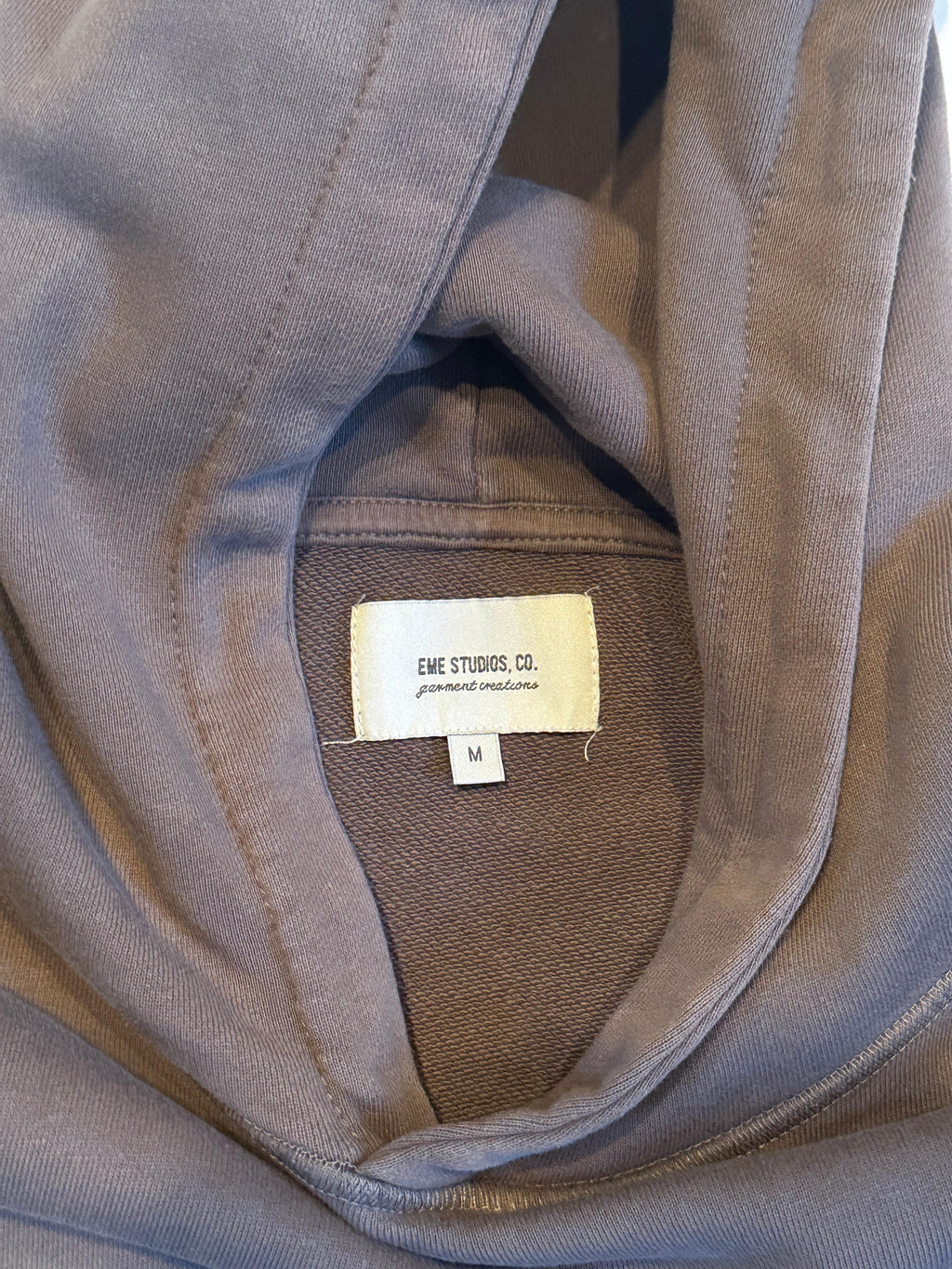 EME Studios hoodie with back print M