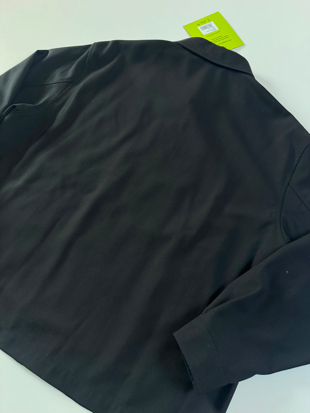 New Amsterdam Surf Association Lined Wool Overshirt Jacket – Black