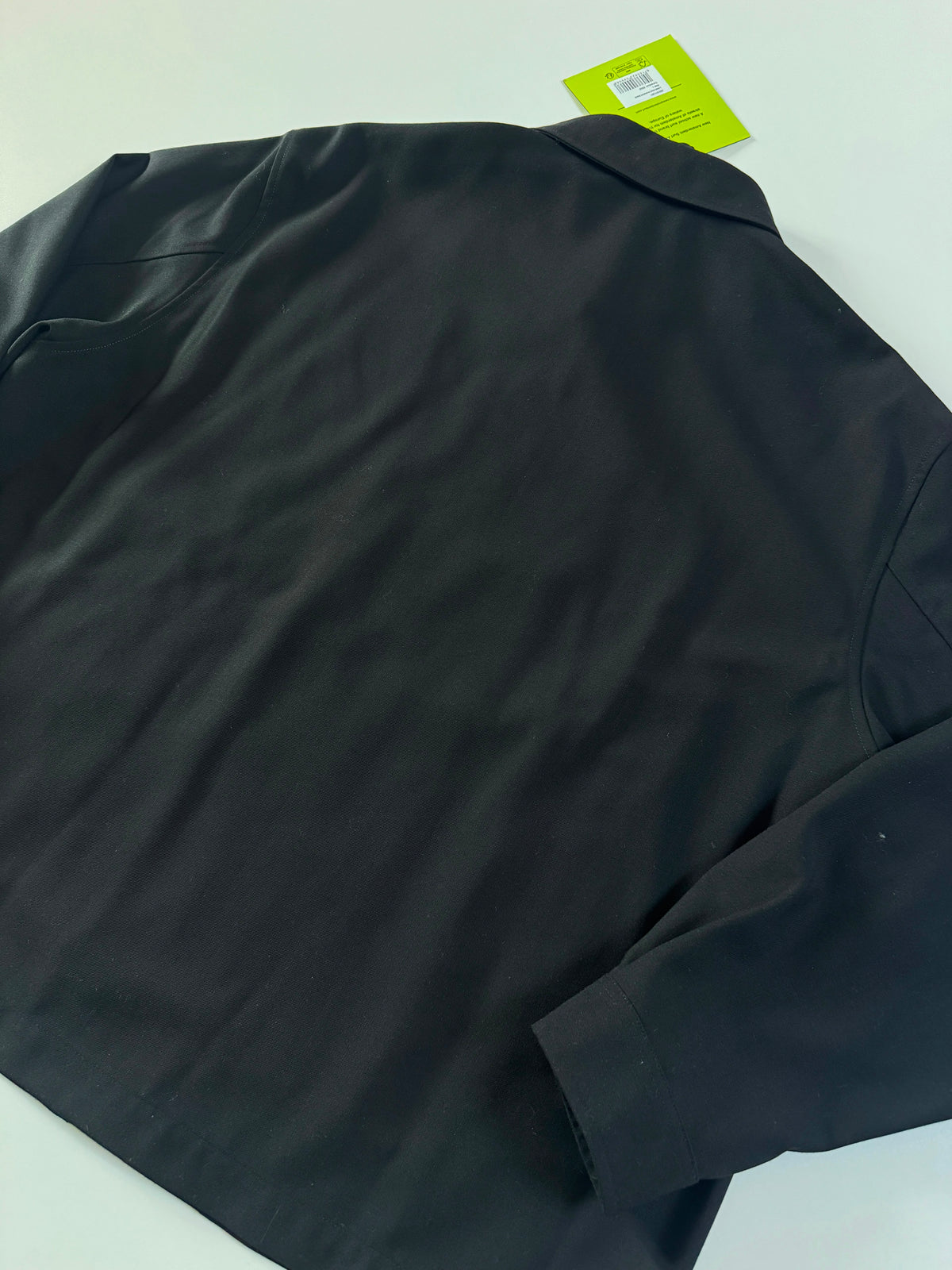 New Amsterdam Surf Association Lined Wool Overshirt Jacket – Black